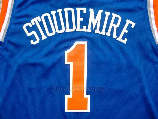 Camiseta New York Knicks Amar'e Stoudemire #1 Azul